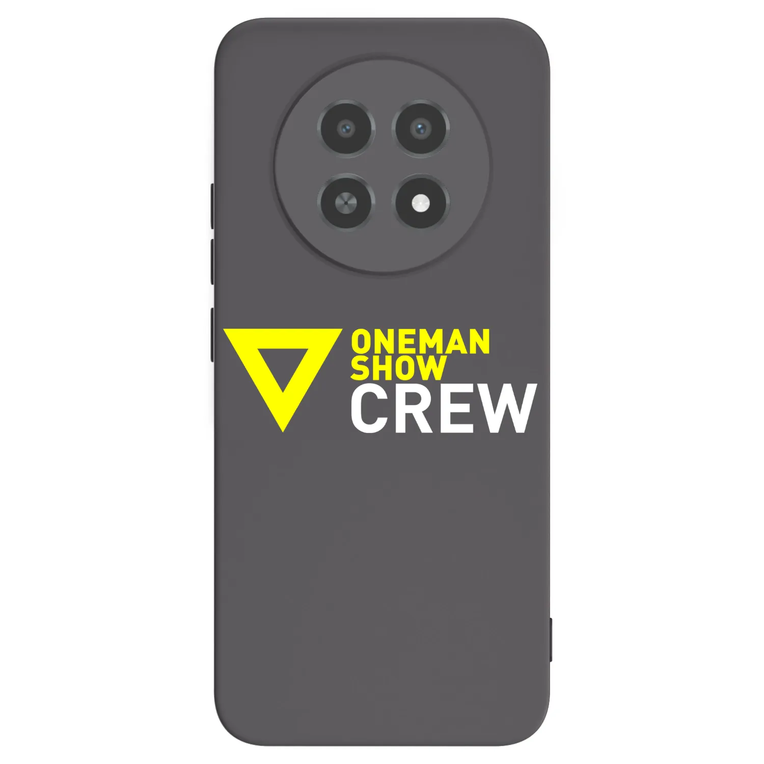 Picasee silikonový černý obal pro Realme 12X - ONEMANSHOW CREW