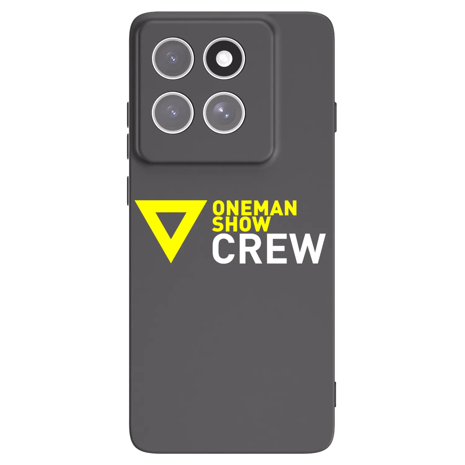Picasee silikonový černý obal pro Motorola Edge 60 Pro - ONEMANSHOW CREW