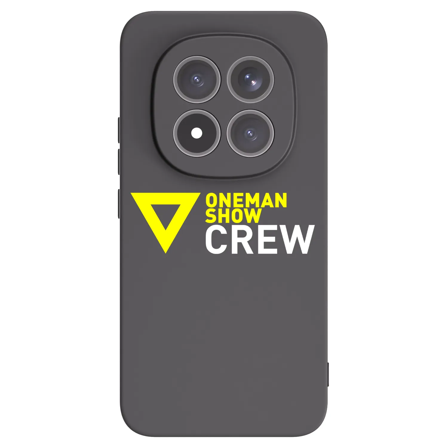 Picasee silikonový černý obal pro Xiaomi Redmi Note 15 Pro+ - ONEMANSHOW CREW