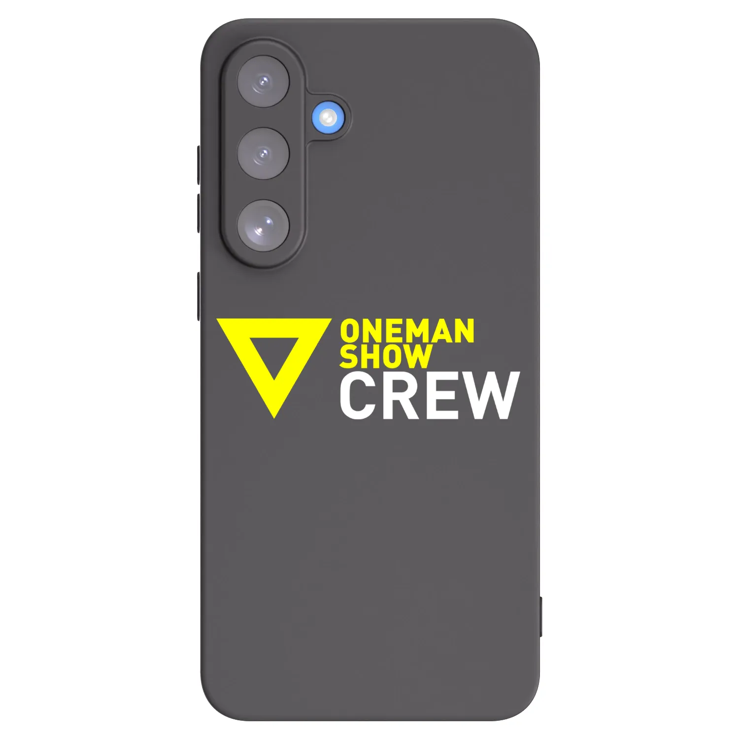 Picasee silikonový černý obal pro Samsung Galaxy S25 FE 5G - ONEMANSHOW CREW