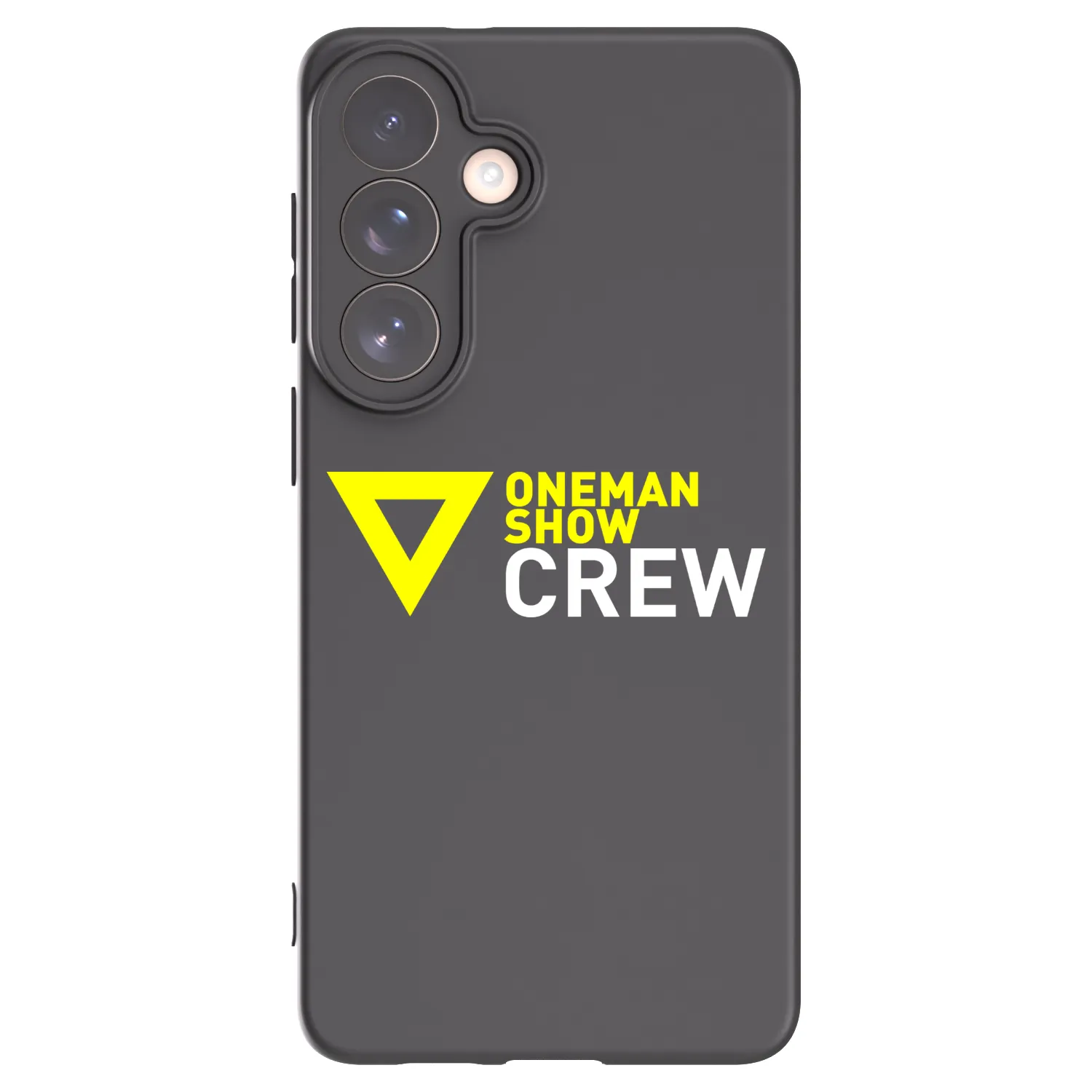 Picasee silikonový černý obal pro Samsung Galaxy S26+ - ONEMANSHOW CREW