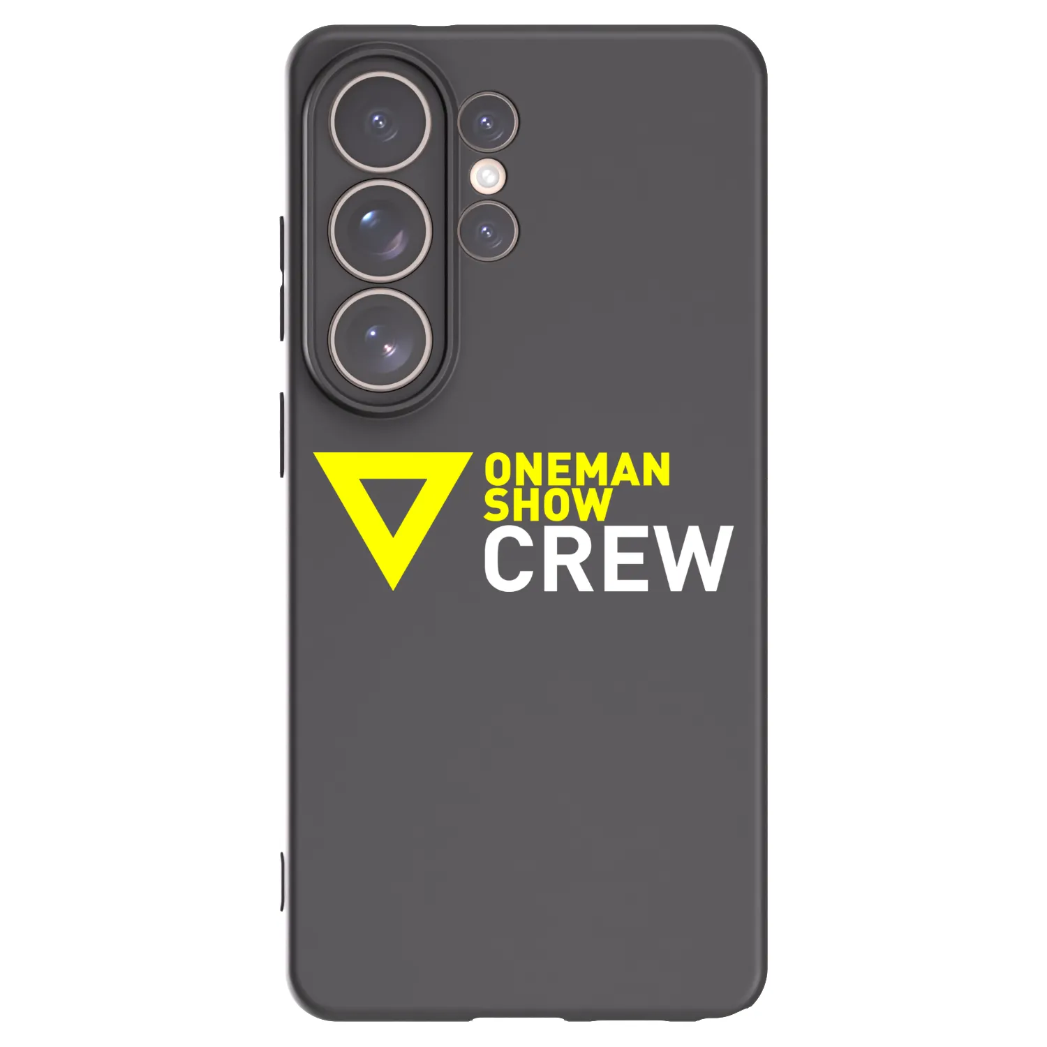 Picasee silikonový černý obal pro Samsung Galaxy S26 Ultra - ONEMANSHOW CREW