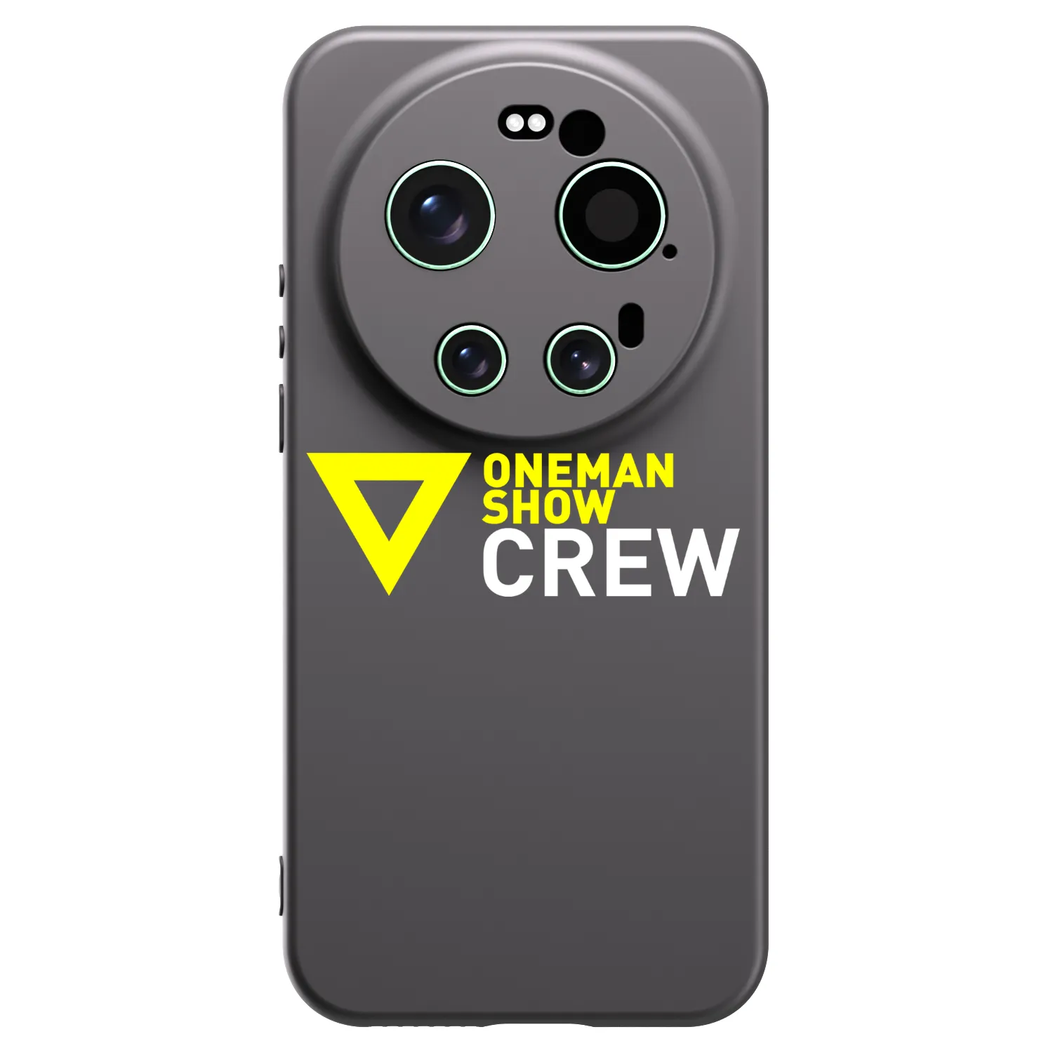 Picasee silikonový černý obal pro Xiaomi 17 Ultra - ONEMANSHOW CREW