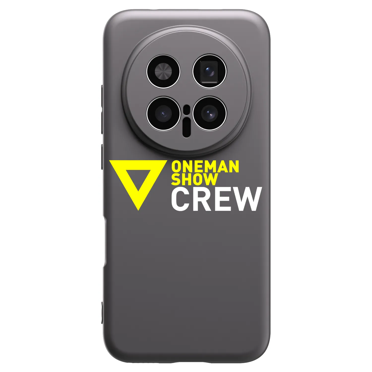 Picasee silikonový černý obal pro Honor Magic8 Pro 5G - ONEMANSHOW CREW