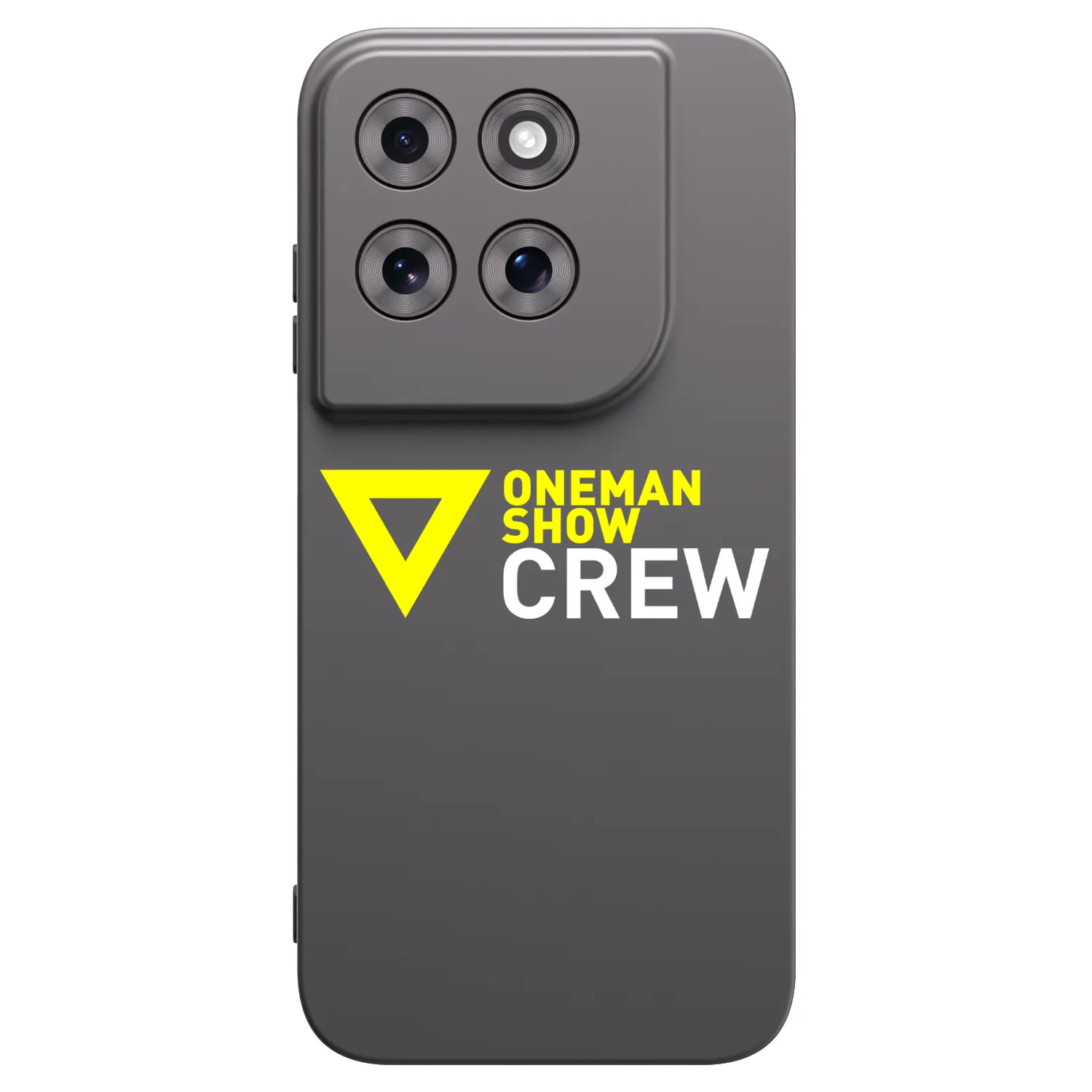 Picasee silikonový černý obal pro Motorola Moto G77 - ONEMANSHOW CREW