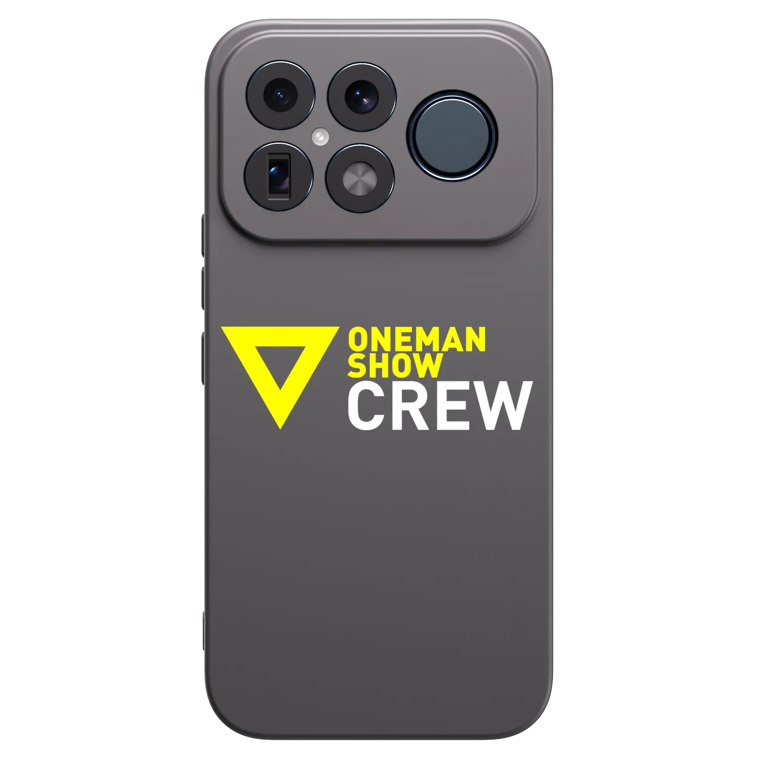 Picasee silikonový černý obal pro Xiaomi Poco F8 Ultra - ONEMANSHOW CREW