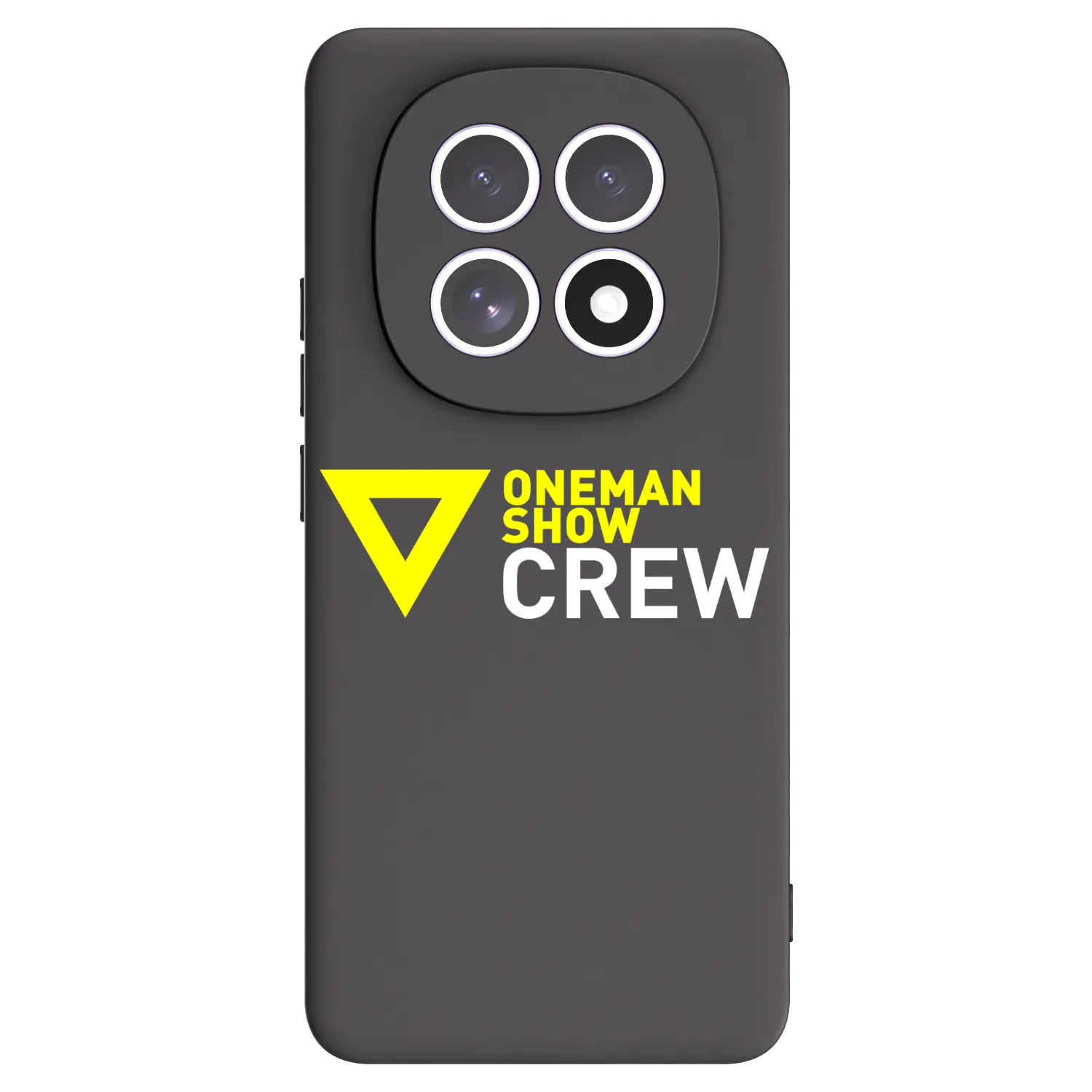 Picasee silikonový černý obal pro Xiaomi Redmi Note 15 5G - ONEMANSHOW CREW