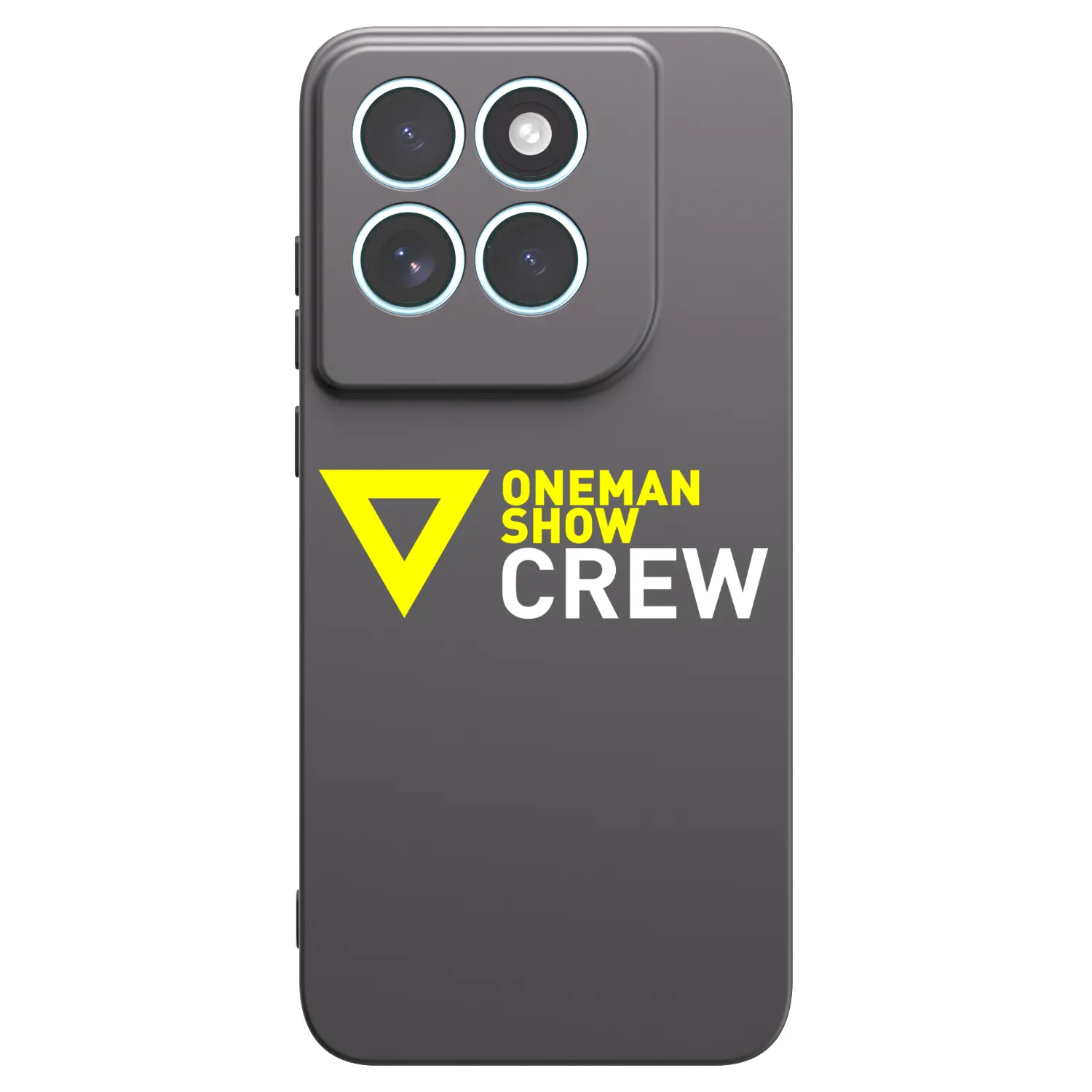 Picasee silikonový černý obal pro Motorola Edge 70 Fusion - ONEMANSHOW CREW