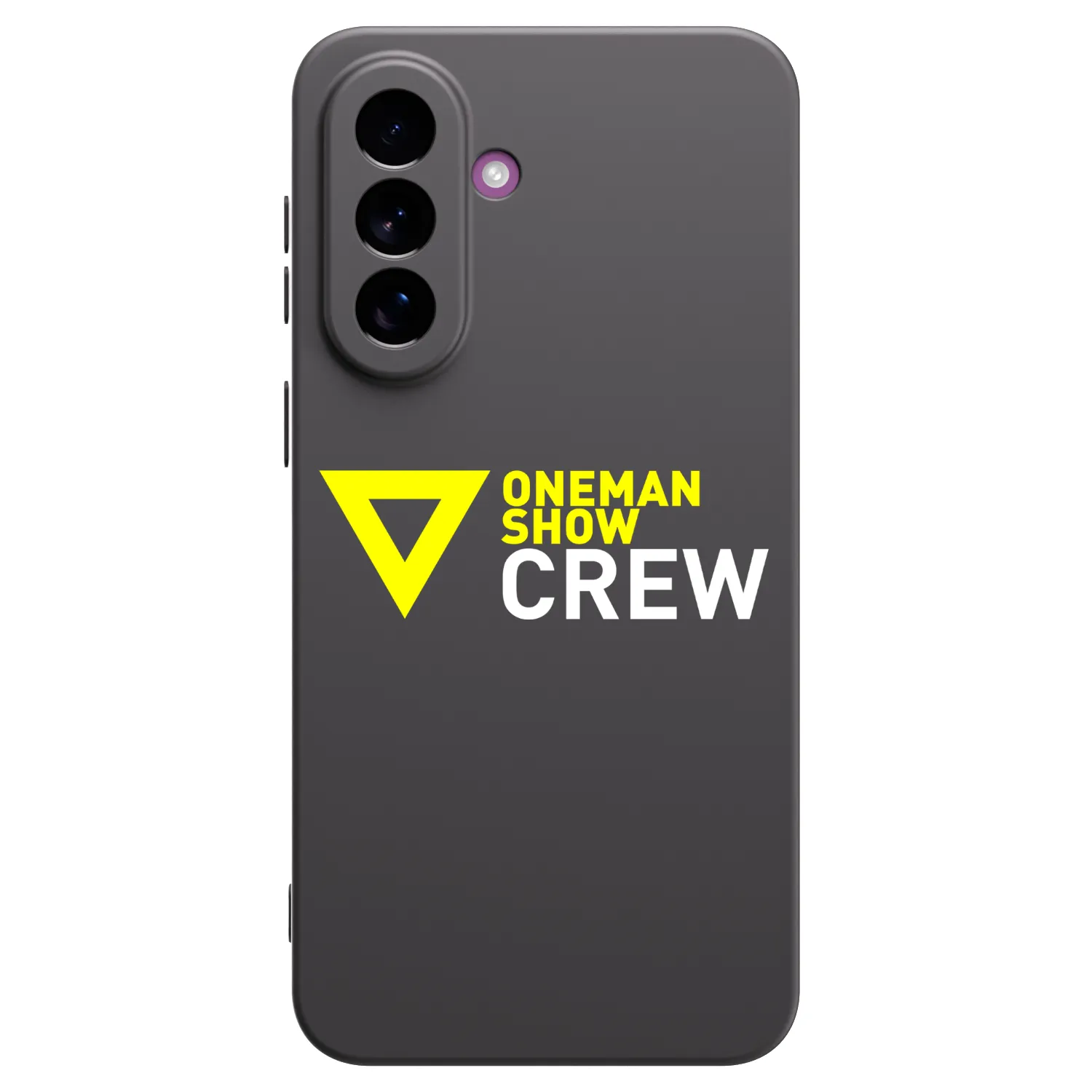 Picasee silikonový černý obal pro Samsung Galaxy A37 - ONEMANSHOW CREW