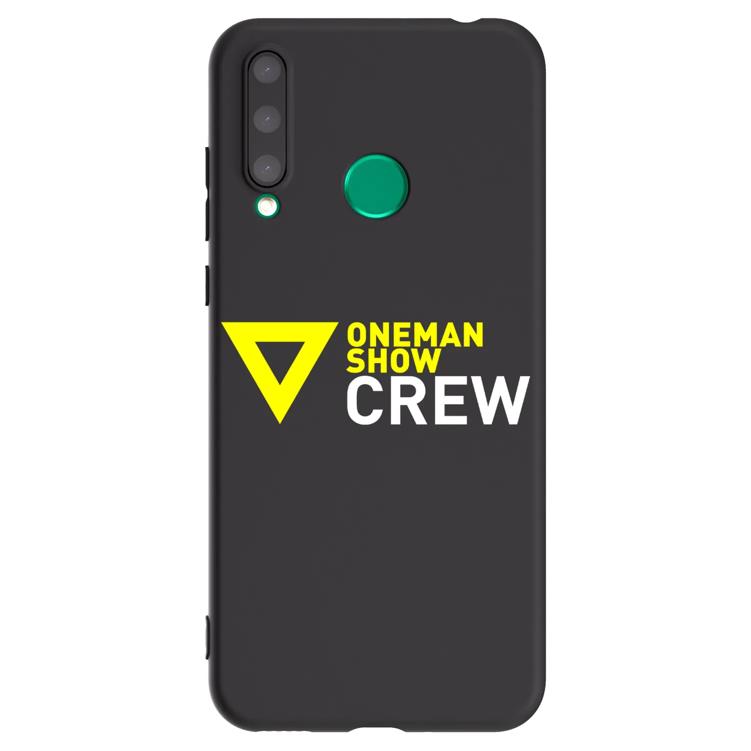 Picasee silikonový černý obal pro Honor 20 Lite - ONEMANSHOW CREW