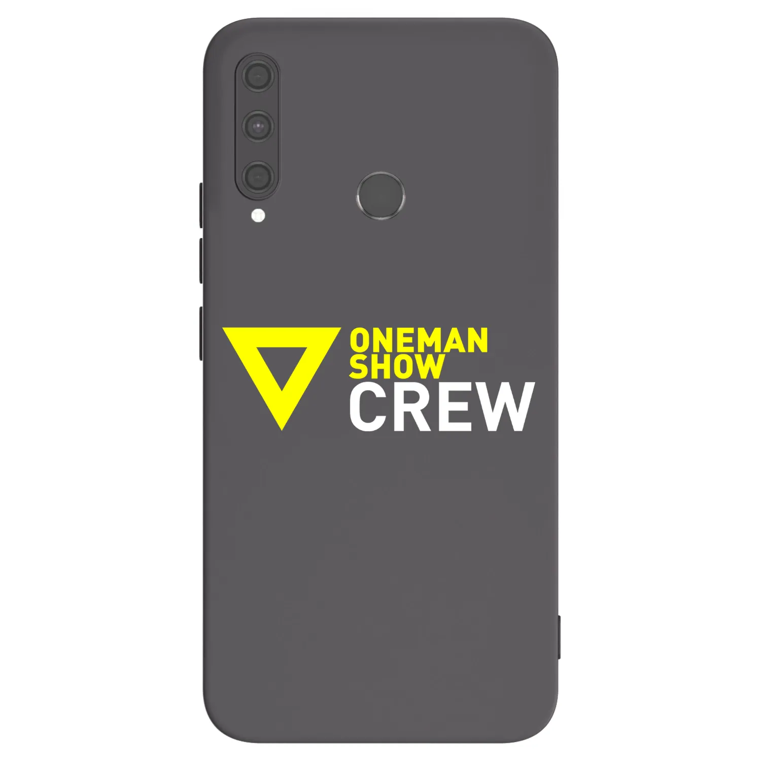 Picasee silikonový černý obal pro Huawei P40 Lite E - ONEMANSHOW CREW