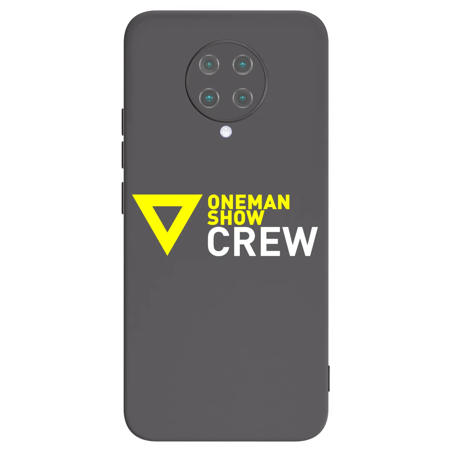 Picasee silikonový černý obal pro Xiaomi Poco F2 Pro - ONEMANSHOW CREW
