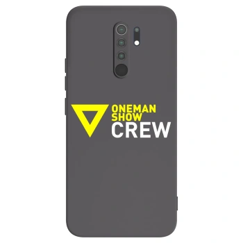 Picasee silikonový černý obal pro Xiaomi Redmi 9 - ONEMANSHOW CREW