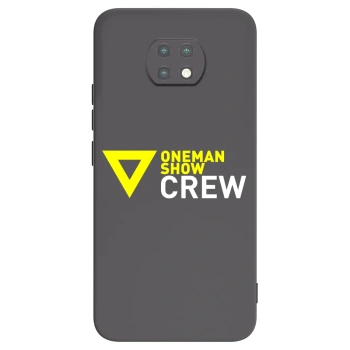 Picasee silikonový černý obal pro Xiaomi Redmi Note 9T - ONEMANSHOW CREW