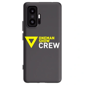 Picasee silikonový černý obal pro Xiaomi 11T Pro - ONEMANSHOW CREW
