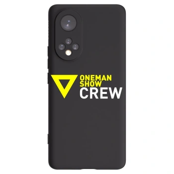 Picasee silikonový černý obal pro Honor 50 5G - ONEMANSHOW CREW
