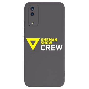 Picasee silikonový černý obal pro Vivo Y11s - ONEMANSHOW CREW