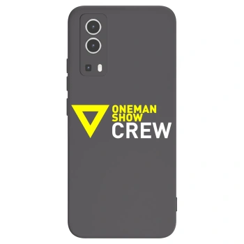 Picasee silikonový černý obal pro Vivo Y72 5G - ONEMANSHOW CREW