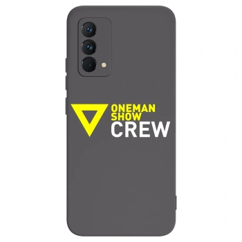 Picasee silikonový černý obal pro Realme GT Master Edition 5G - ONEMANSHOW CREW