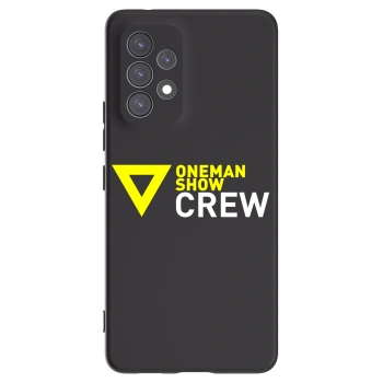 Picasee silikonový černý obal pro Samsung Galaxy A53 5G A536 - ONEMANSHOW CREW