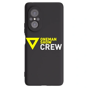 Picasee silikonový černý obal pro Huawei Nova 9 SE - ONEMANSHOW CREW
