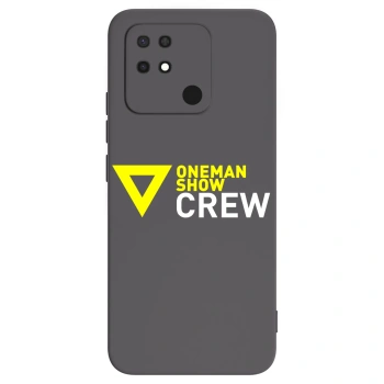 Picasee silikonový černý obal pro Xiaomi Redmi 10C - ONEMANSHOW CREW