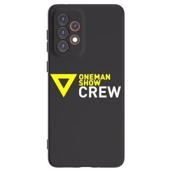Picasee silikonový černý obal pro Samsung Galaxy A33 5G A336 - ONEMANSHOW CREW