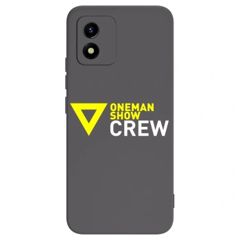 Picasee silikonový černý obal pro Vivo Y01 - ONEMANSHOW CREW