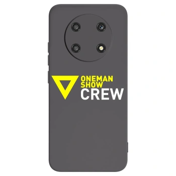 Picasee silikonový černý obal pro Honor Magic4 Lite 5G - ONEMANSHOW CREW