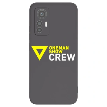 Picasee silikonový černý obal pro Xiaomi 12 Lite - ONEMANSHOW CREW