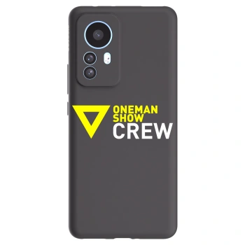 Picasee silikonový černý obal pro Xiaomi 12T Pro - ONEMANSHOW CREW