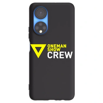 Picasee silikonový černý obal pro Honor X7 - ONEMANSHOW CREW