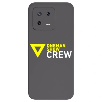 Picasee silikonový černý obal pro Xiaomi 13 Pro - ONEMANSHOW CREW