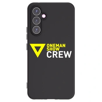 Picasee silikonový černý obal pro Samsung Galaxy A54 5G A546B - ONEMANSHOW CREW