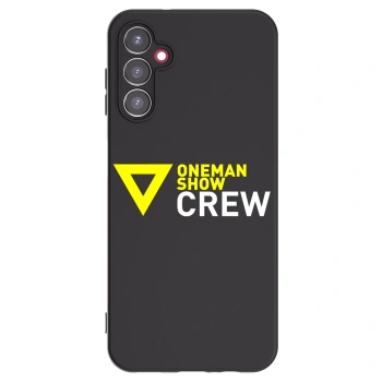 Picasee silikonový černý obal pro Samsung Galaxy A14 4G A145R - ONEMANSHOW CREW