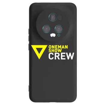 Picasee silikonový černý obal pro Honor Magic5 Pro - ONEMANSHOW CREW