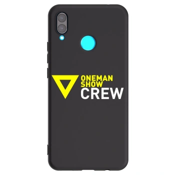 Picasee silikonový černý obal pro Huawei Nova 3 - ONEMANSHOW CREW
