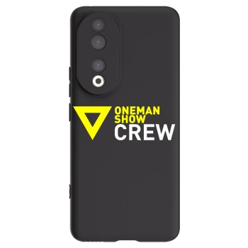 Picasee silikonový černý obal pro Honor 90 5G - ONEMANSHOW CREW