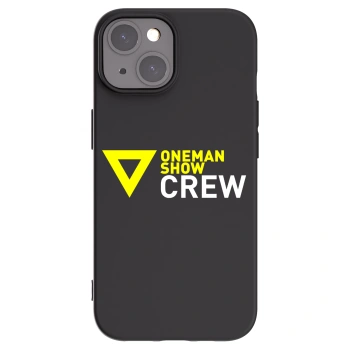 Picasee silikonový černý obal pro Apple iPhone 15 - ONEMANSHOW CREW