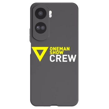 Picasee silikonový černý obal pro Honor 90 Lite 5G - ONEMANSHOW CREW