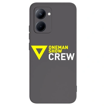 Picasee silikonový černý obal pro Realme C33 (2023) - ONEMANSHOW CREW
