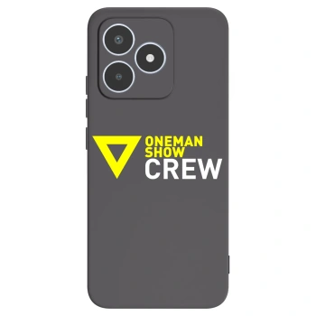 Picasee silikonový černý obal pro Realme C53 - ONEMANSHOW CREW