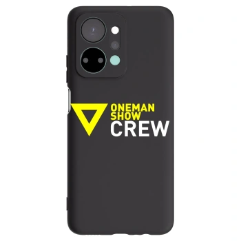 Picasee silikonový černý obal pro Honor X7a - ONEMANSHOW CREW
