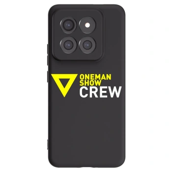 Picasee silikonový černý obal pro Xiaomi 14 Pro - ONEMANSHOW CREW