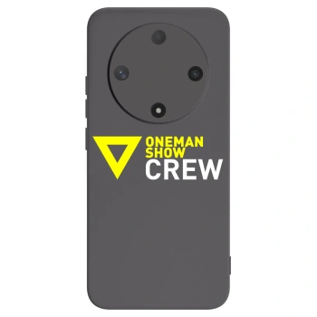 Picasee silikonový černý obal pro Honor Magic6 Lite 5G - ONEMANSHOW CREW