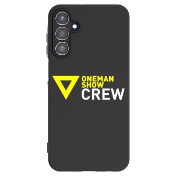 Picasee silikonový černý obal pro Samsung Galaxy A15 A155F 4G - ONEMANSHOW CREW