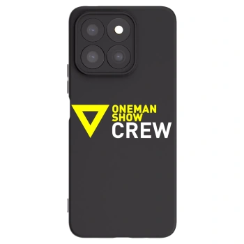 Picasee silikonový černý obal pro Honor X8b - ONEMANSHOW CREW