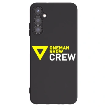 Picasee silikonový černý obal pro Samsung Galaxy A05s A057G - ONEMANSHOW CREW