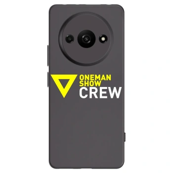 Picasee silikonový černý obal pro Xiaomi Redmi A3 - ONEMANSHOW CREW