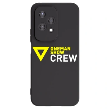 Picasee silikonový černý obal pro Honor 200 Lite - ONEMANSHOW CREW